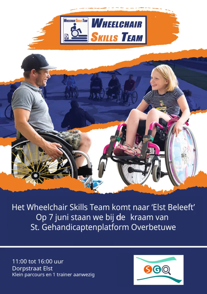 Kom op zondag 7 de markt bij ons langs!